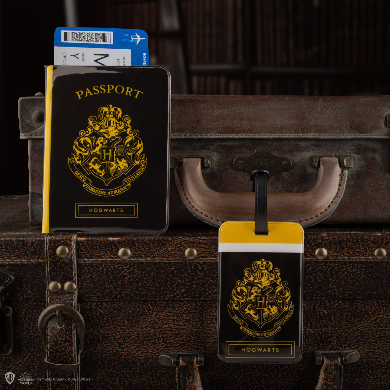 해리포터 여권 케이스 러기지택 세트